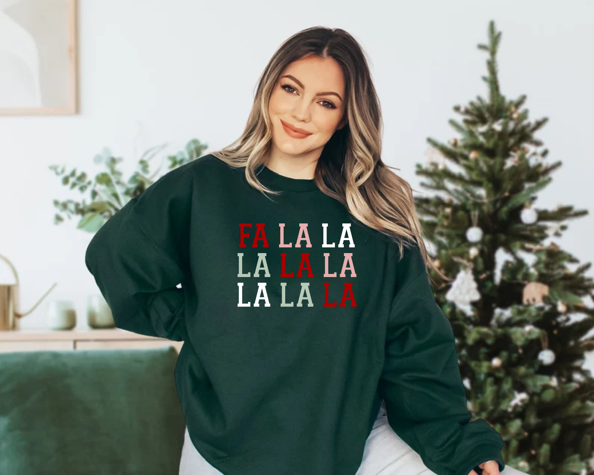 Fa La La Christmas Song Sweatshirt