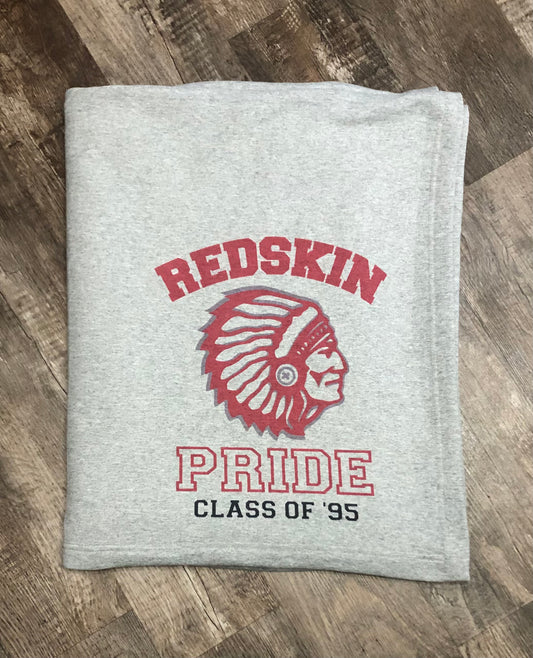 Goshen Redskin Pride Blanket