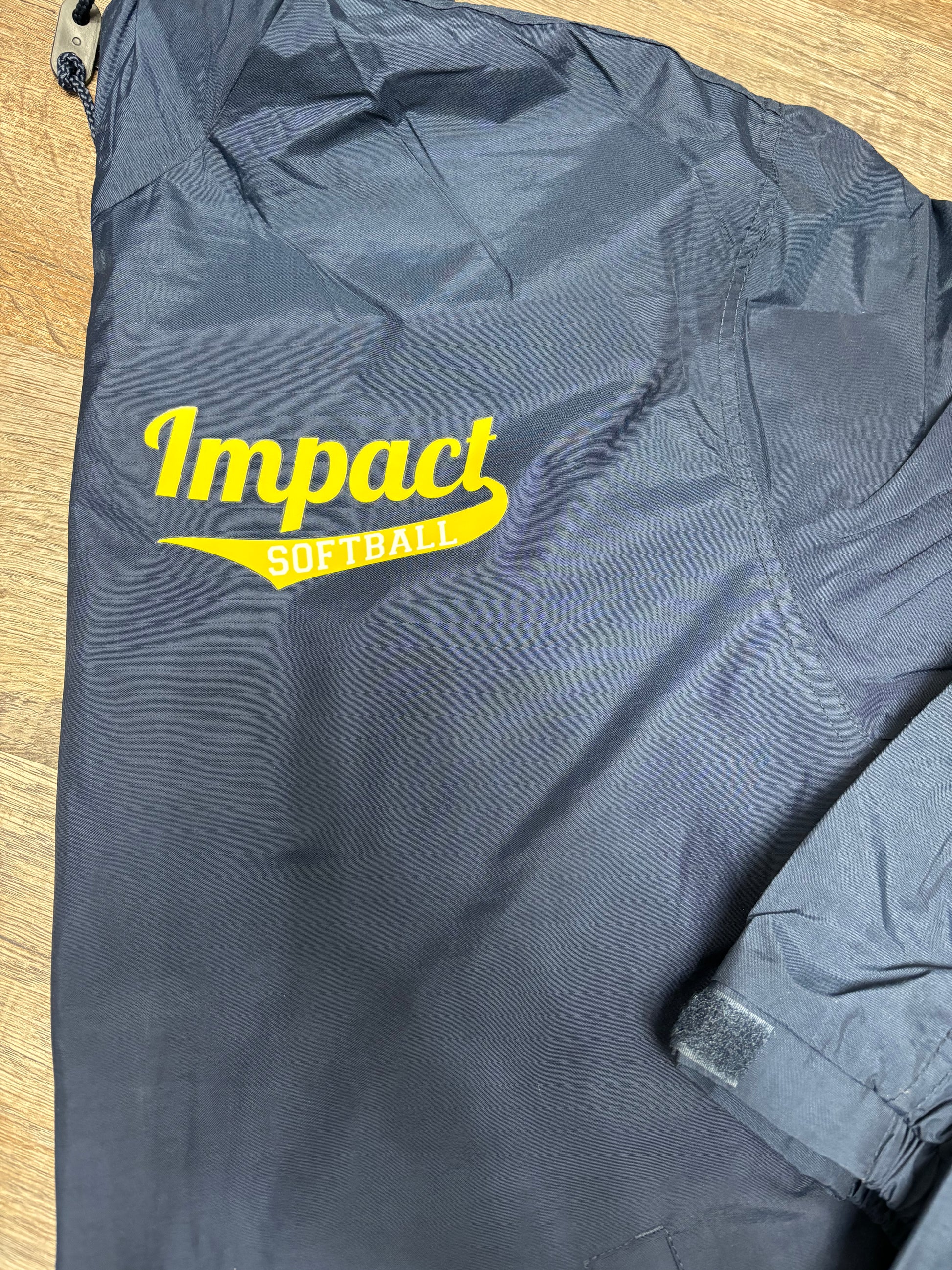 Impact softball add your team wind jacket 