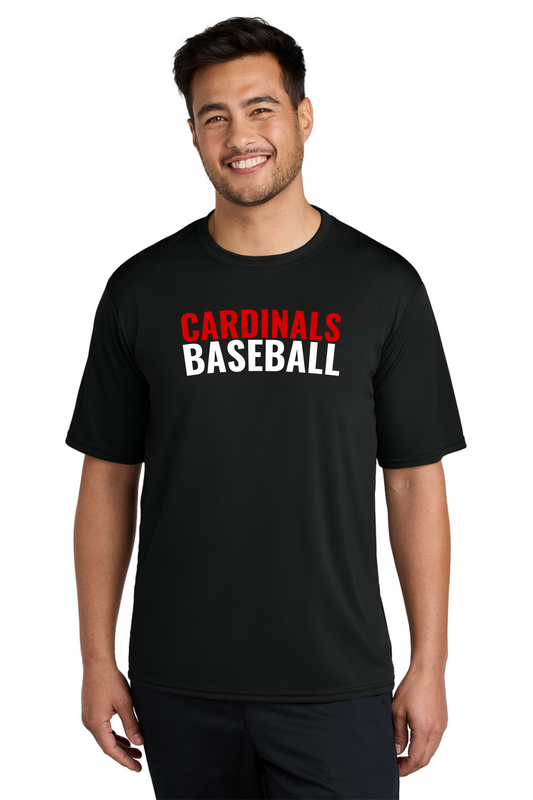 Cardinals Baseball Red and White Unisex Tee