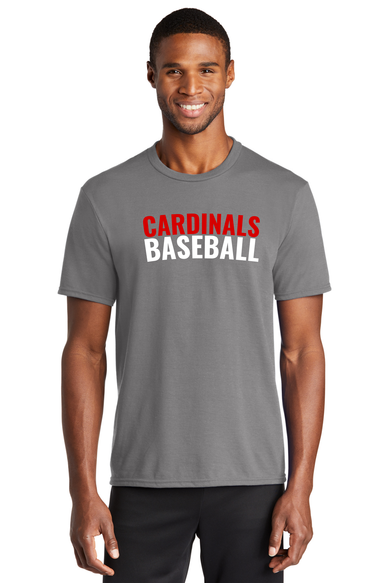 Cardinals Baseball Red and White Unisex Tee