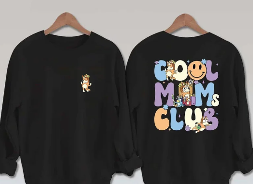 Cool Moms Club Crewneck Sweatshirt