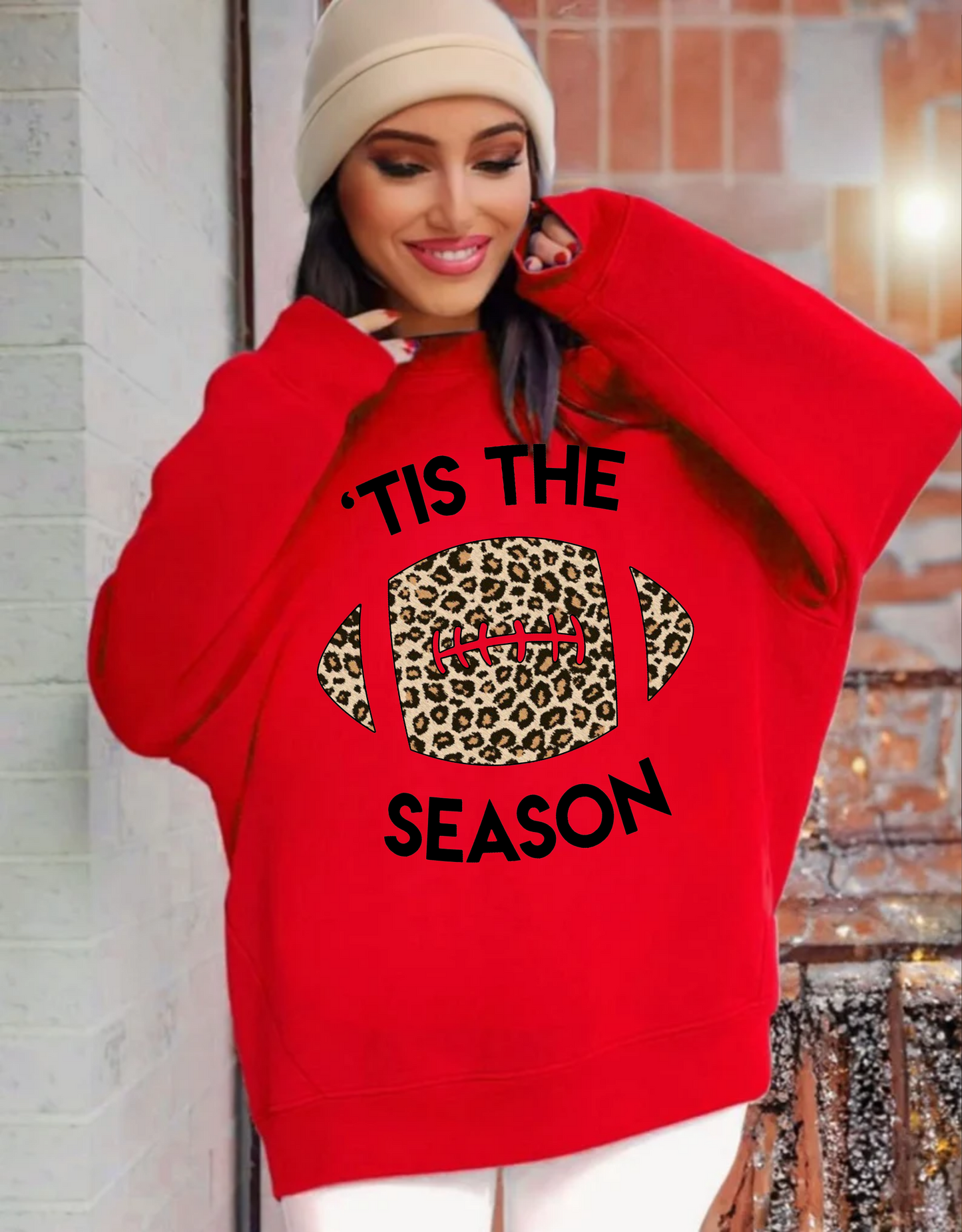 Tis the Season Football Crewneck