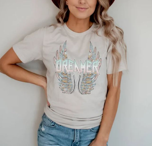 dreamer tee retro wings