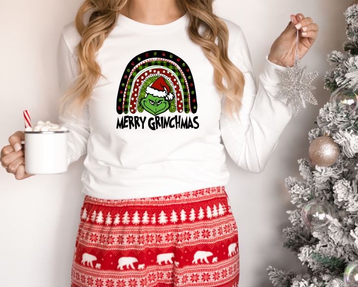 Merry Grinchmas  Unisex Long Sleeve Shirt