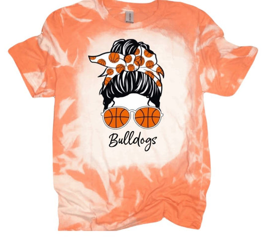 Basketball Mom Messy Bun Shirt - Liv's Boutique