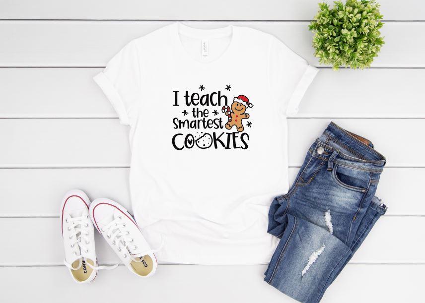 I Teach The Smartest Cookies Unisex Tee