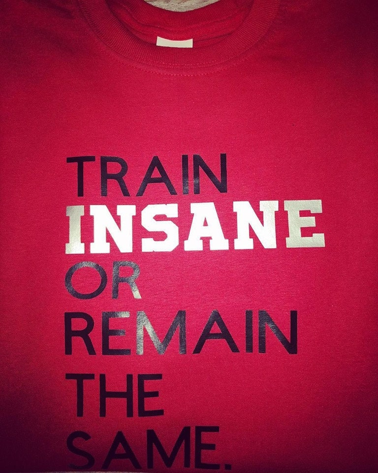 Train Insane or Remain the Same Workout Tank, Gym Shirt Funny, Weight Lifter Gift, Powerlifting Shirt - Liv's Boutique