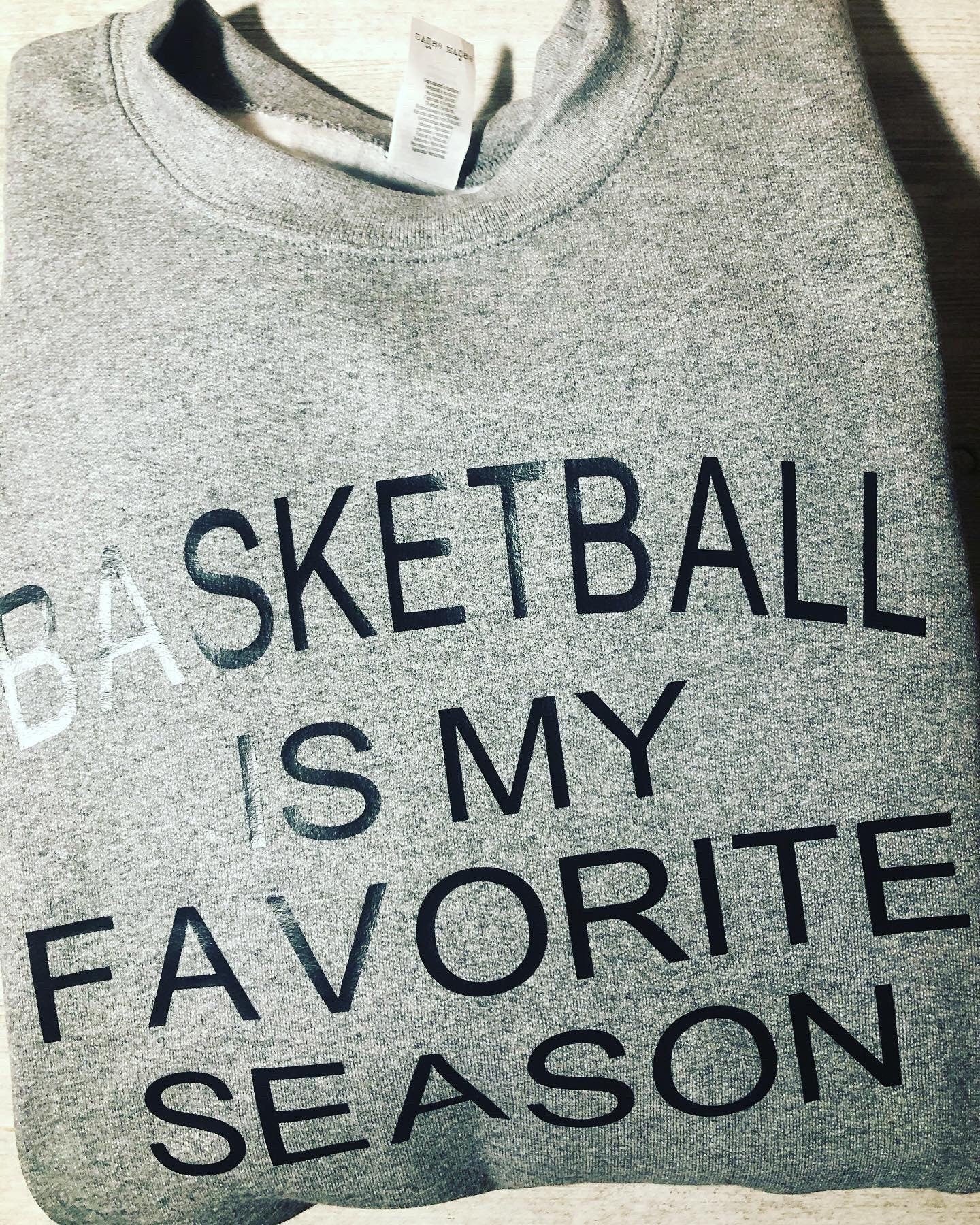 Basketball is my favorite Season Sweatshirt - Liv's Boutique