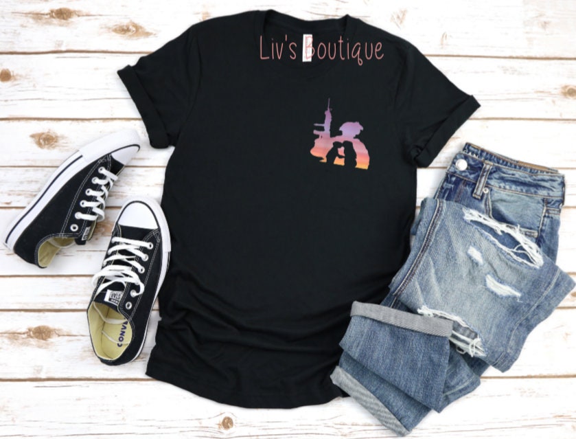 Marine Mom Shirt, Proud Marine Mom, Military Shirt, Marine Parents, Deployment Shirts, Love My Marine Shirt, Behind Every Marine is a mom - Liv's Boutique