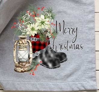 Merry Christmas Pillow, Matching Gifts for her, Blanket Pillow Gift Set, Plaid Boots, Custom Pillow, Personalized Christmas Pillow, Under 30