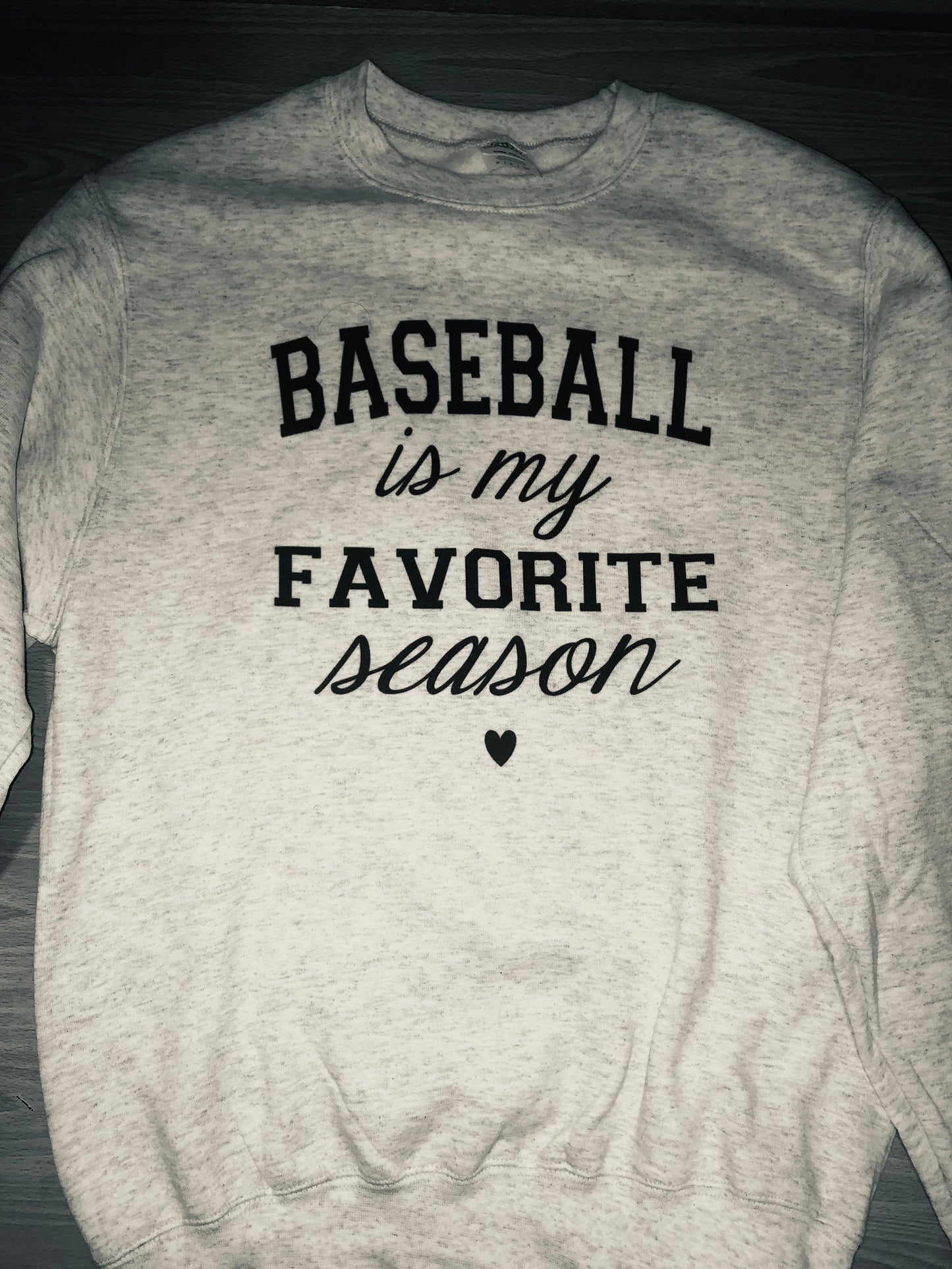 Baseball is my Favorite Season Sweatshirt - Liv's Boutique