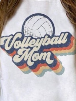 Volleyball Mom Sweatshirt, Retro Volleyball Shirt, Team Sports Shirt, Sports Mom Shirt, Proud Sports Mom Shirt, 70s Vintage Shirt, Team Gift