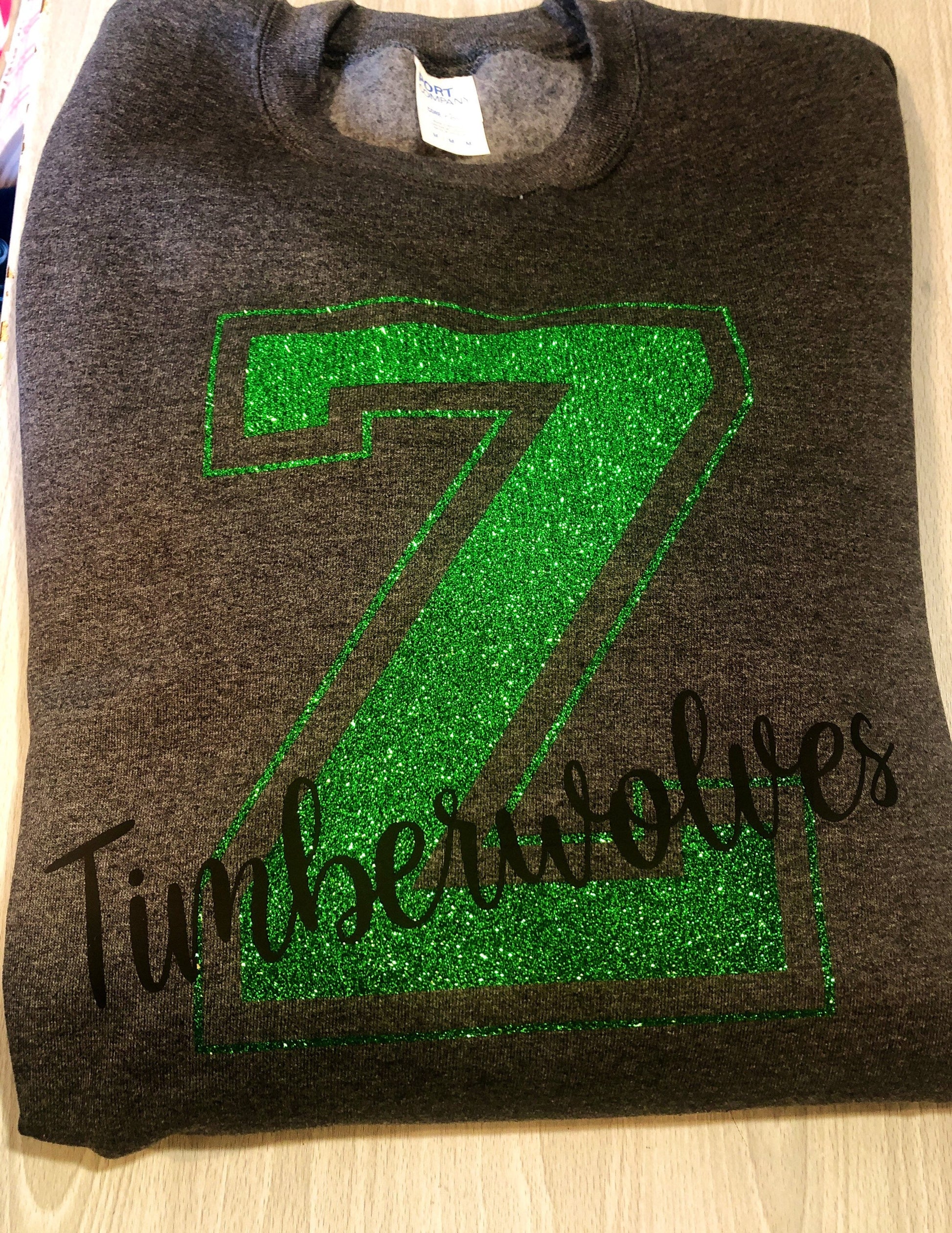 High School Spirit Glitter Tees - Liv's Boutique