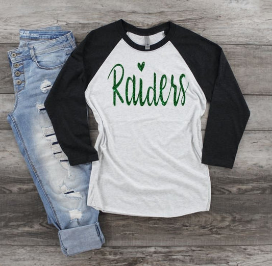 School Glitter Mascot Spirit Wear - Liv's Boutique