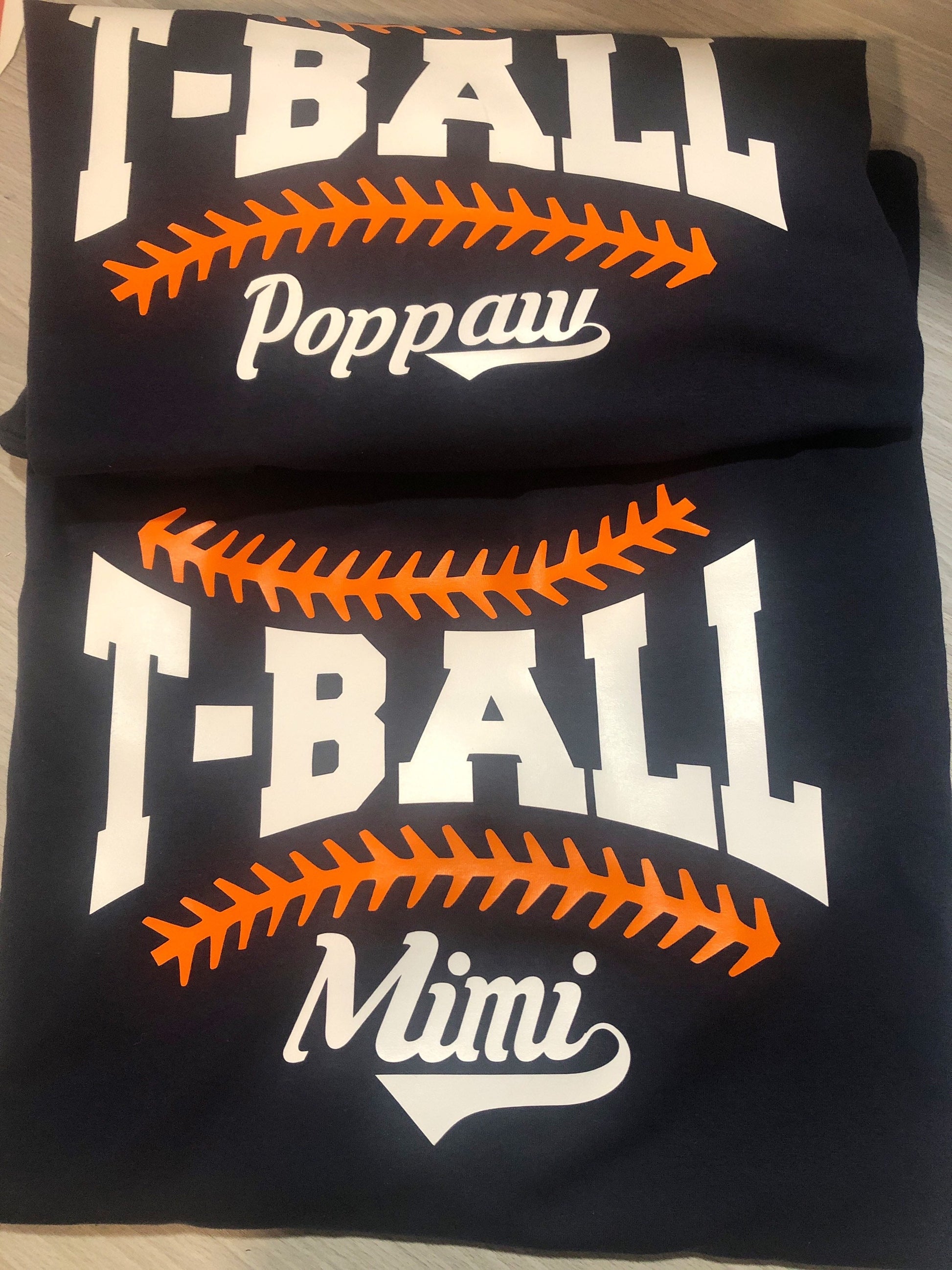 T-Ball Mom Shirt Bleached - Liv's Boutique