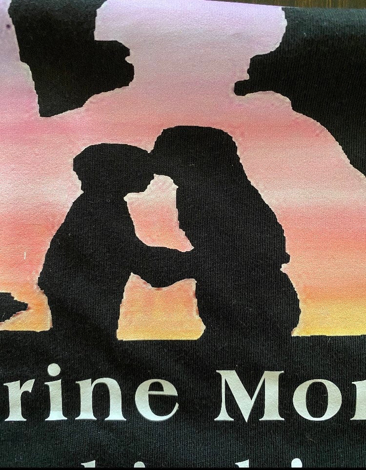 Marine Mom Shirt, Proud Marine Mom, Military Shirt, Marine Parents, Deployment Shirts, Love My Marine Shirt, Behind Every Marine is a mom - Liv's Boutique