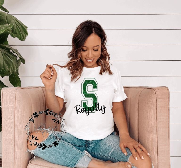 High School Spirit Glitter Tees - Liv's Boutique