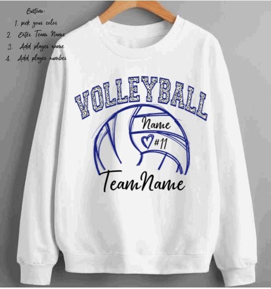 Volleyball sweatshirts sale