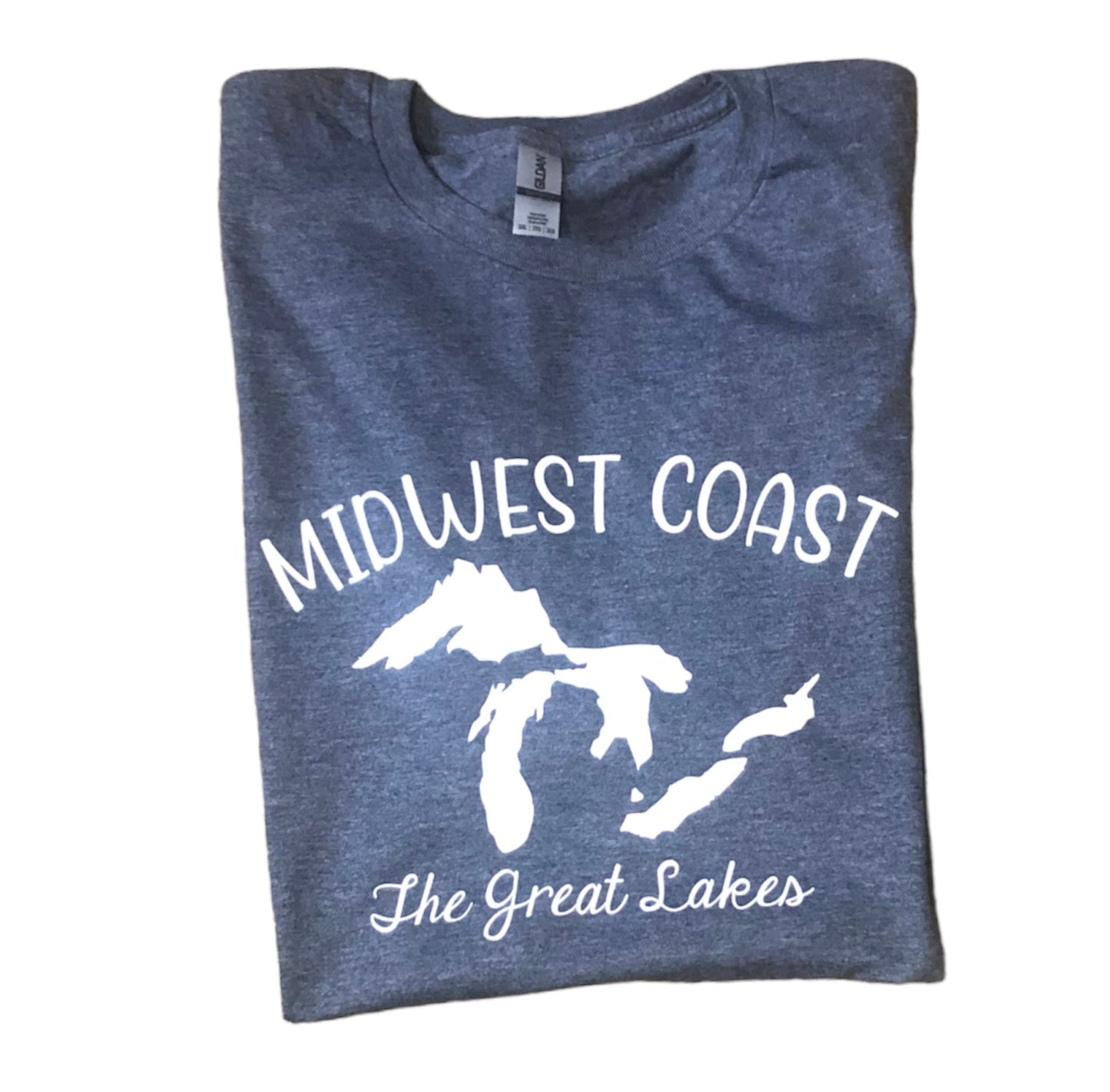 Midwest Coast The Great Lakes Tee Shirt
