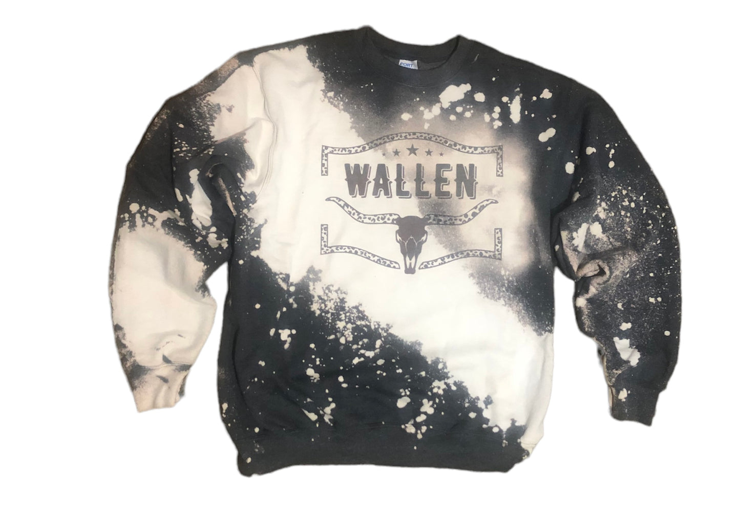 Morgan Wallen Skull Bleached Sweatshirt - Liv's Boutique