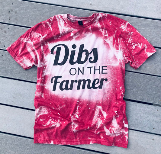 Dibs on the Farmer Bleached Tee