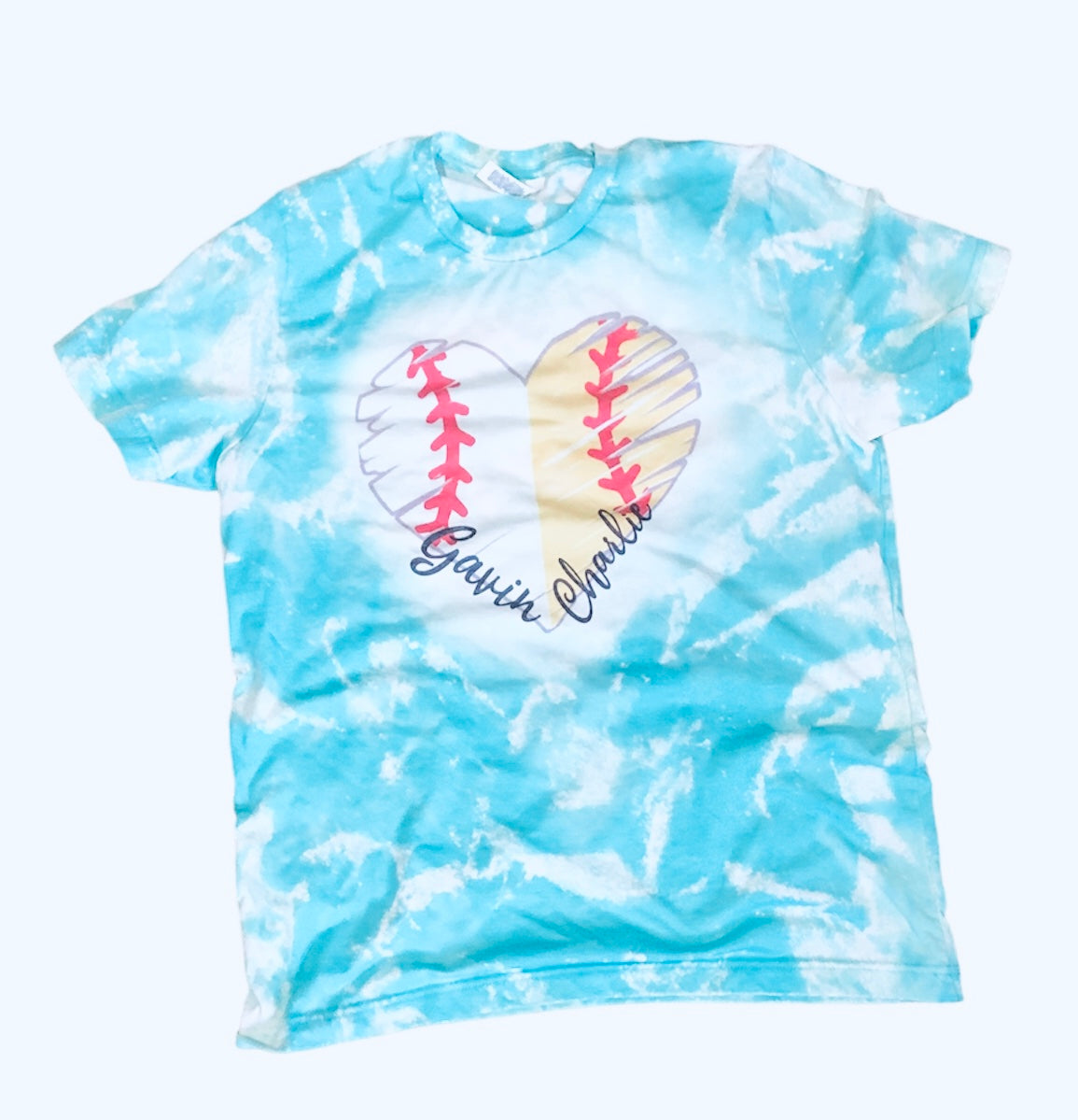 Baseball Softball Mom of Both Bleached (Customized) - Liv's Boutique
