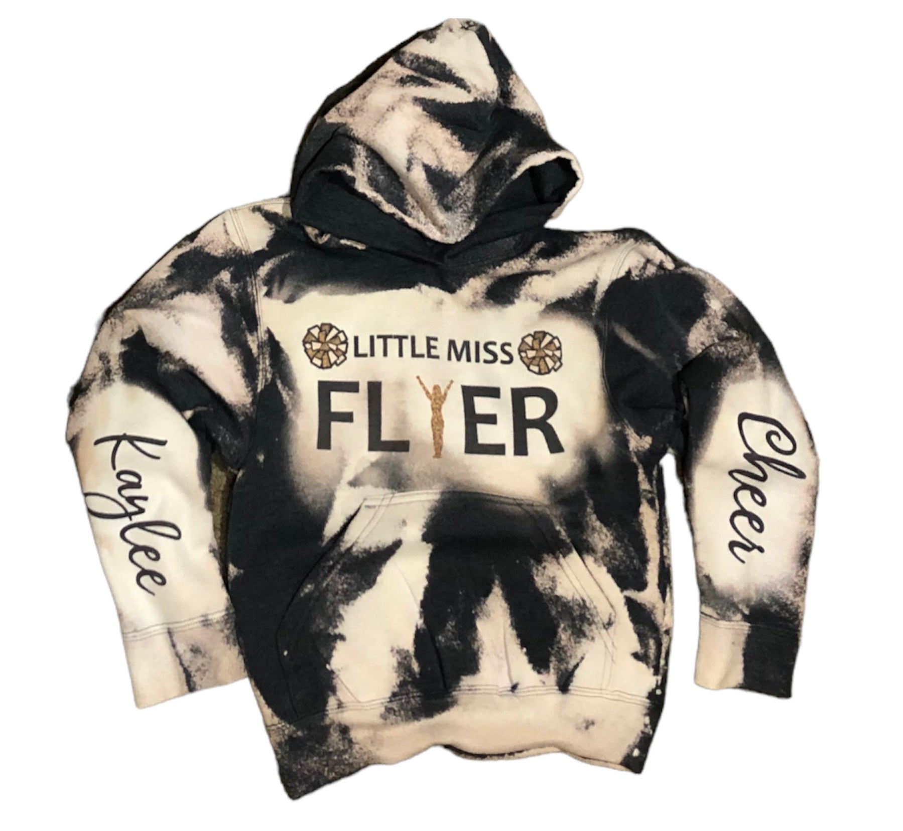 Custom Bleached Hoodie Your Design Here Bleached Sweatshirt