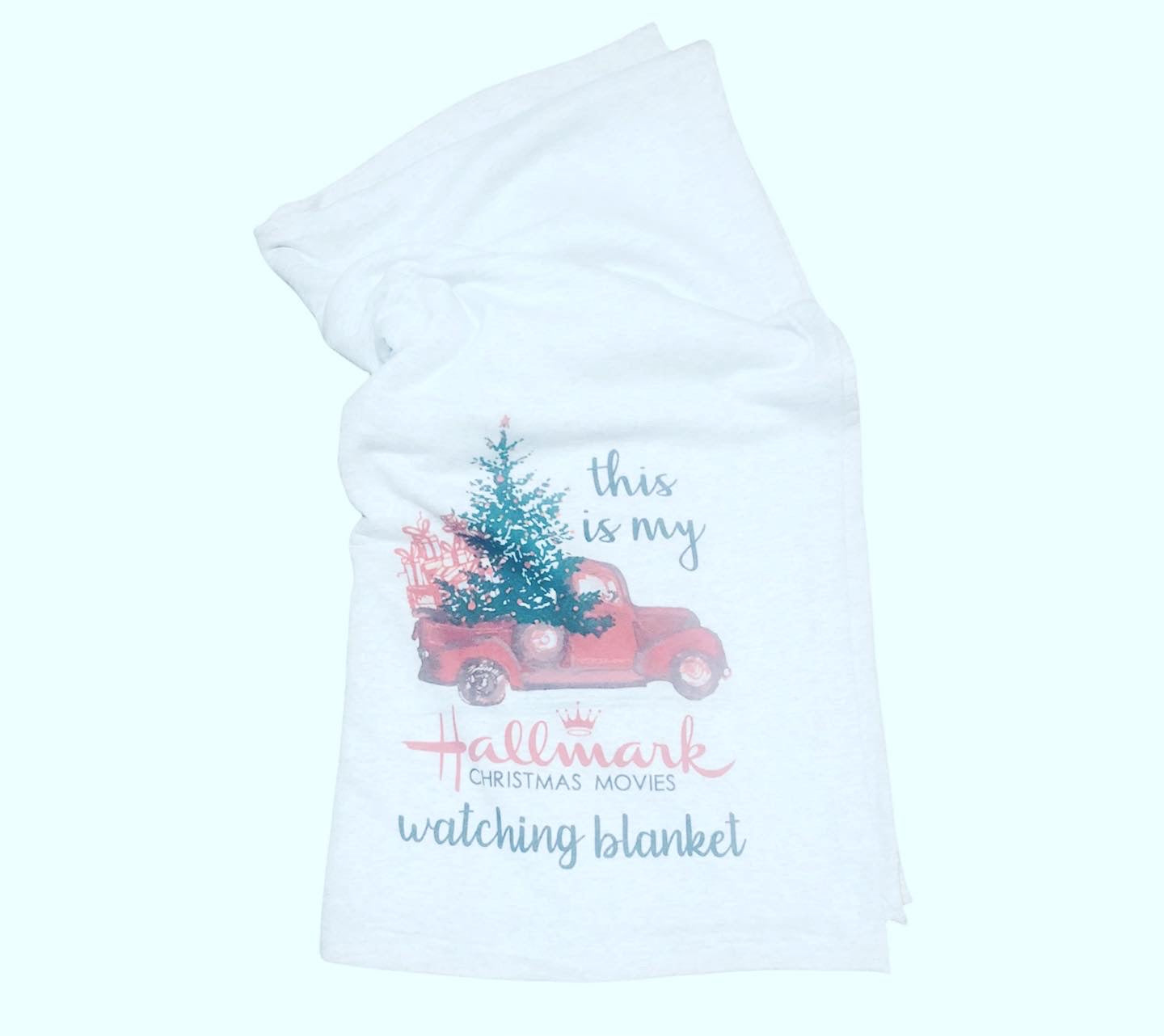 Hallmark Christmas Movie Watching Blanket - Liv's Boutique