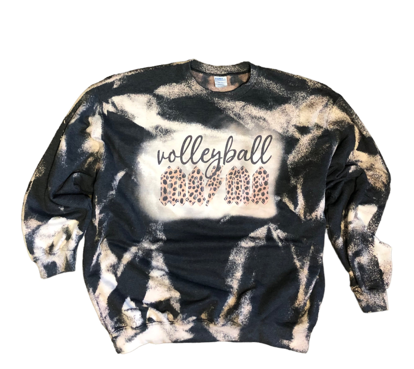 Volleyball Mama Sweatshirt Bleached