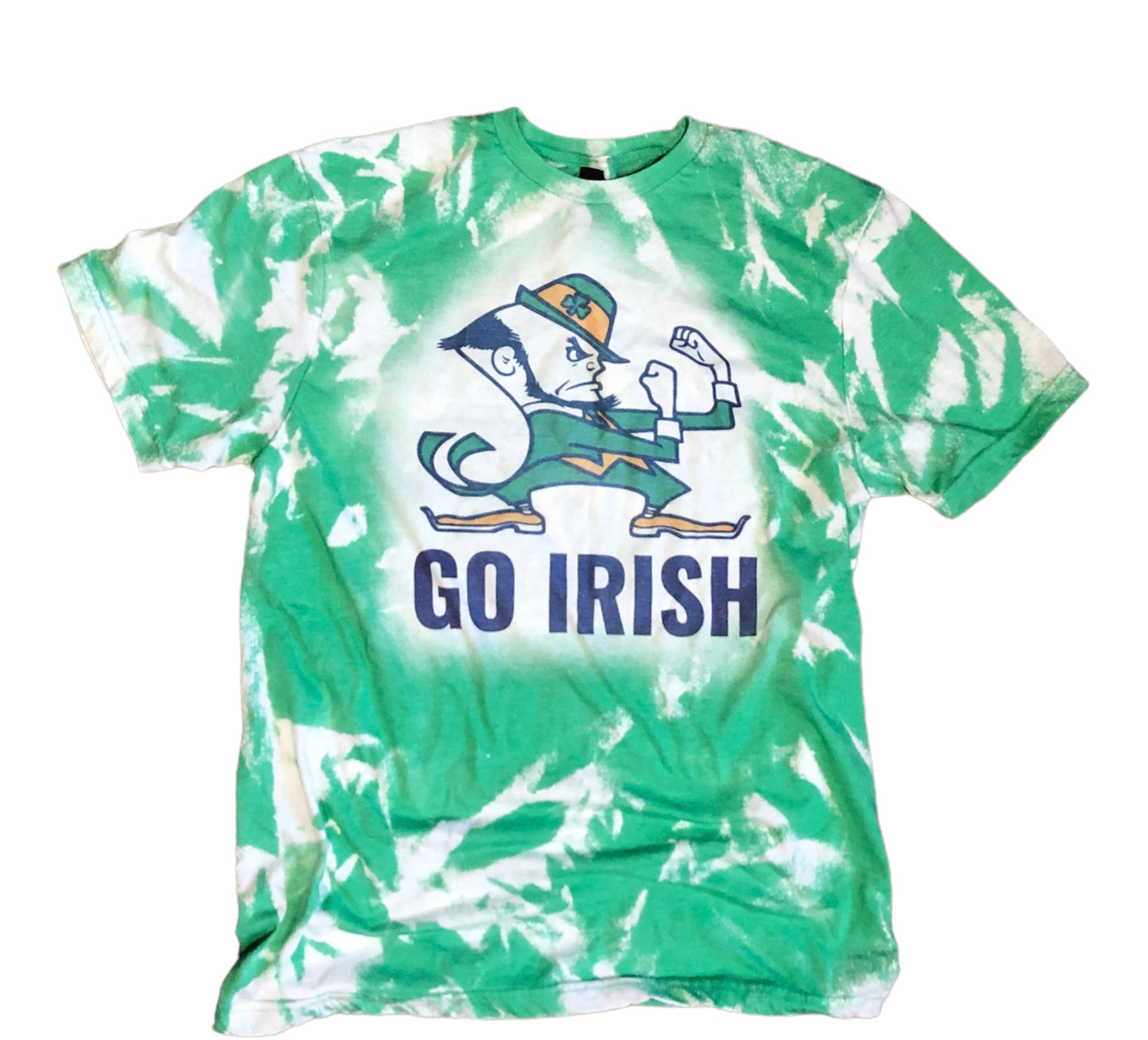 Classy Until Irish Kickoff Bleached Shirt