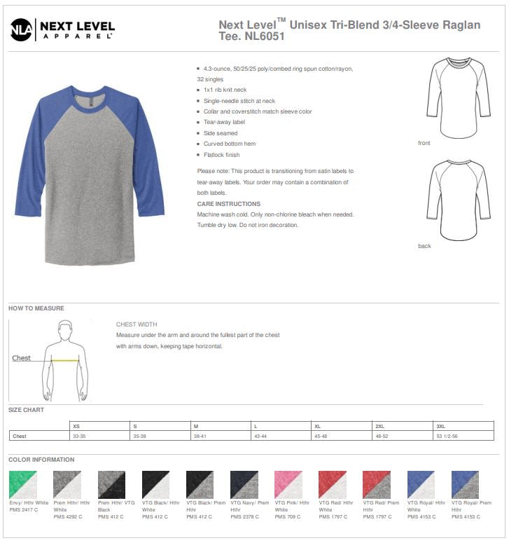 Custom Design on  3/4 Sleeve Raglan ~ Your Design Here - Liv's Boutique